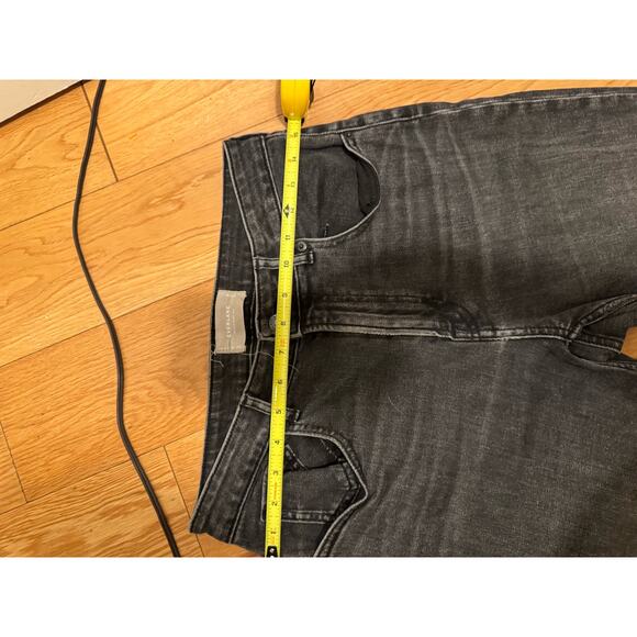 Everlane Curvy Cheeky Jean 29 Ankle Black Wash - Picture 10 of 11